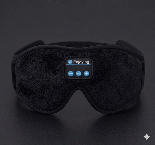 Masque de Sommeil Somnovia Signature — Obscurité 3D · Bluetooth 5.4