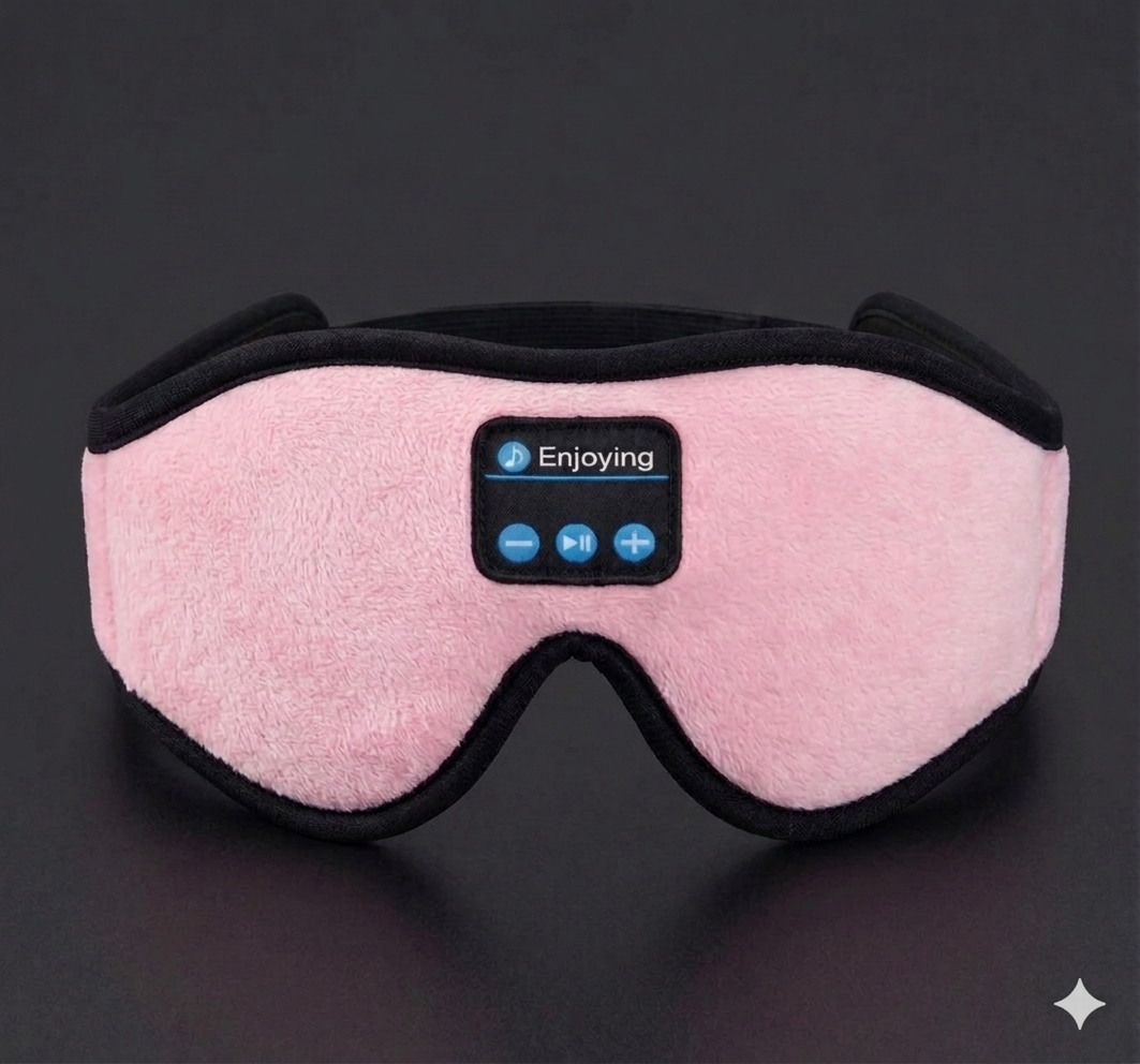Masque de Sommeil Somnovia Signature — Obscurité 3D · Bluetooth 5.4